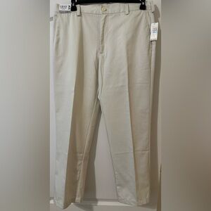 **NWT** IZOD American Chino Slim Fit 36x29 / Wrinkle Free / Flat Front